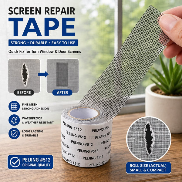 2 Meter approx Mesh Window NET Repairing Self Adhesive Tape Roll