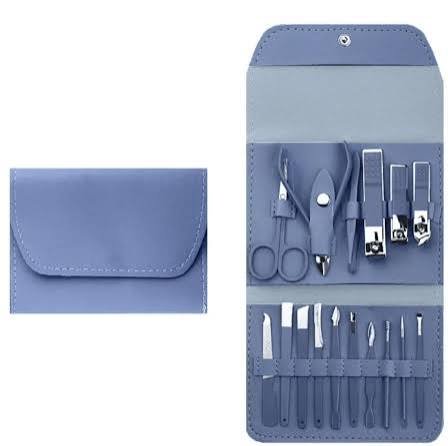 16 Piece Manicure Pedicure Nail Kit