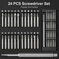 24-in-1 Portable ScrewDriver set with Box Packing