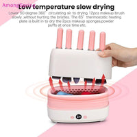 Professional 12pcs Makeup Brushes Dryer Slowly in One Time