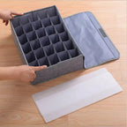 24-Grid Foldable Fabric Organizer Box - Genzzes