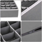 24-Grid Foldable Fabric Organizer Box - Genzzes