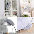 Flexible Grey Duster Mop With Long Rod