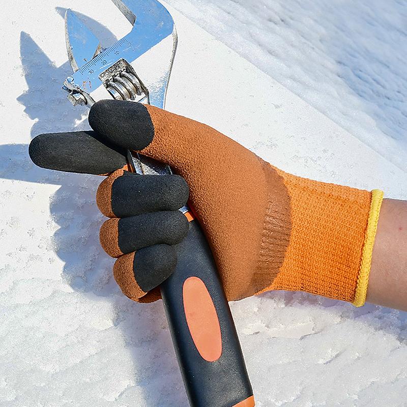 300# Latex-Coated Work Gloves - Genzzes