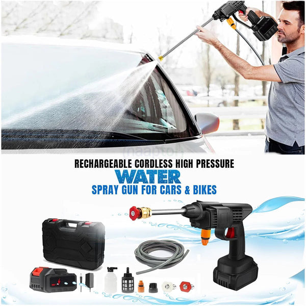 Restock - Multipurpose Rechargeable Water Pressure Gun with Box Packing