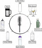360° Flex Silicone Bottle Cleaner - Genzzes