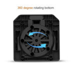 360° Rotating Foldable Laptop Stand with Mobile Holder - Genzzes