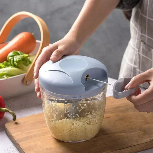 4-Blade Manual Food Chopper - Genzzes