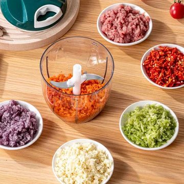 4-Blade Manual Food Chopper - Genzzes