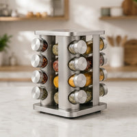 Stainless Steel Revolving Spice Rack