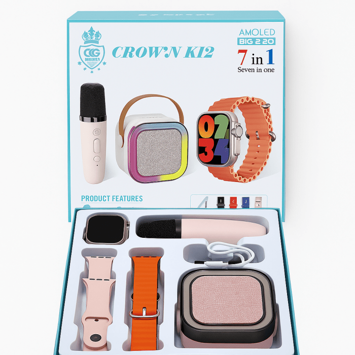 7-in-1 Smart Watch & Speaker Combo - Genzzes