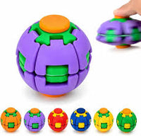 Colourful 3D Printed Stress Relief Fidget Spinner Ball