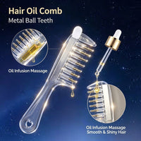 Viral Hair Oil Comb Scalper