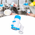 Multiple Faucet Extender with Liquid Container