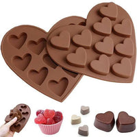 HeartShape Silicone Reusable Chocolates Mould