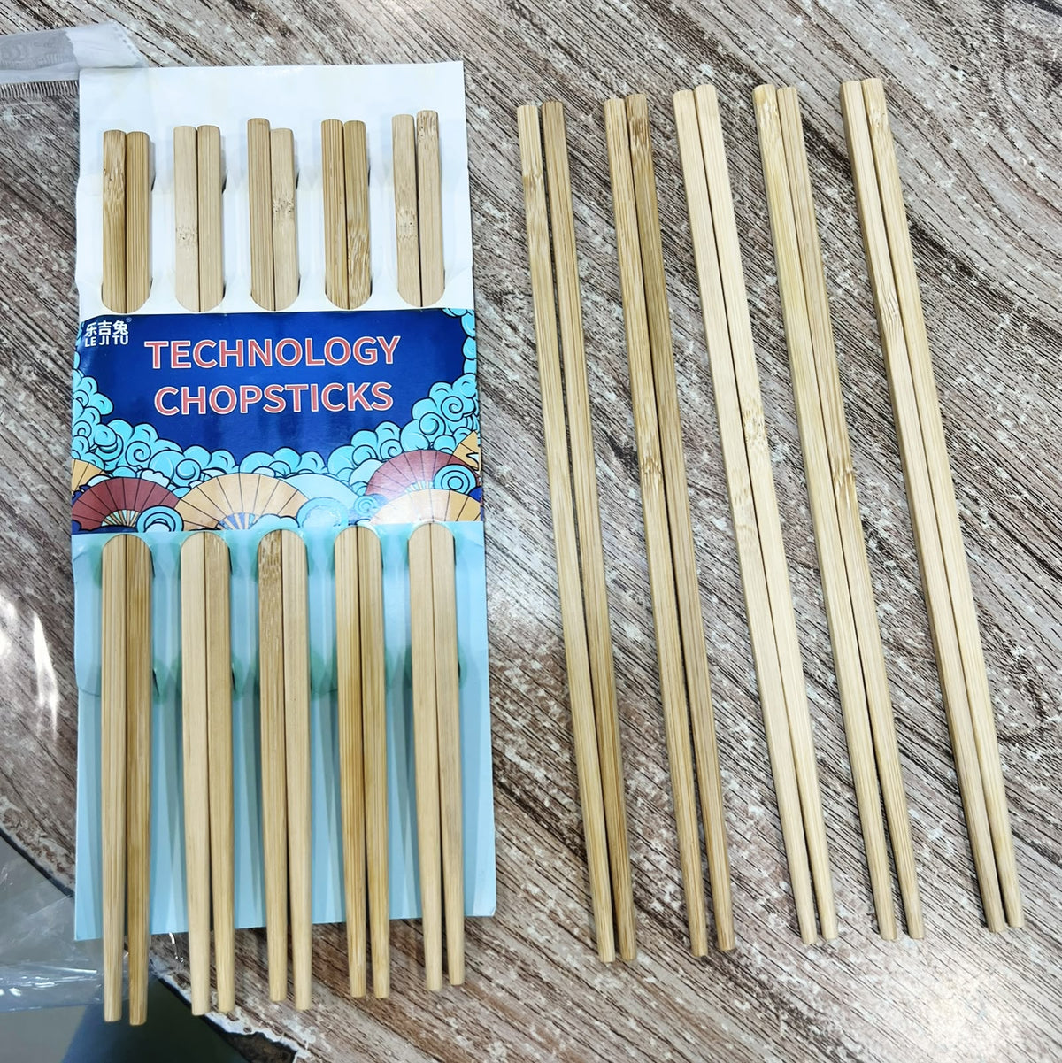 Pack of 20pcs Premium Wooden Chopsticks