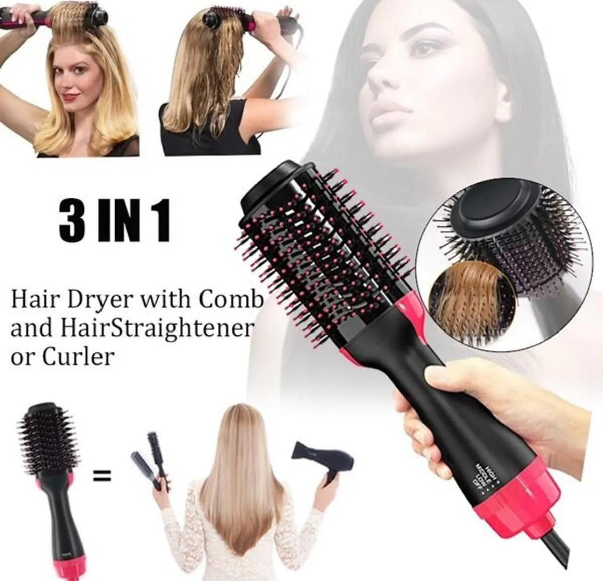 One Step Hot Air Brush