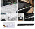BLACK & WHITE MARBLE SHEET 60×200cm