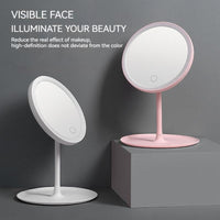 3 Modes Rechargeable LED Makeup Mirror with Stand