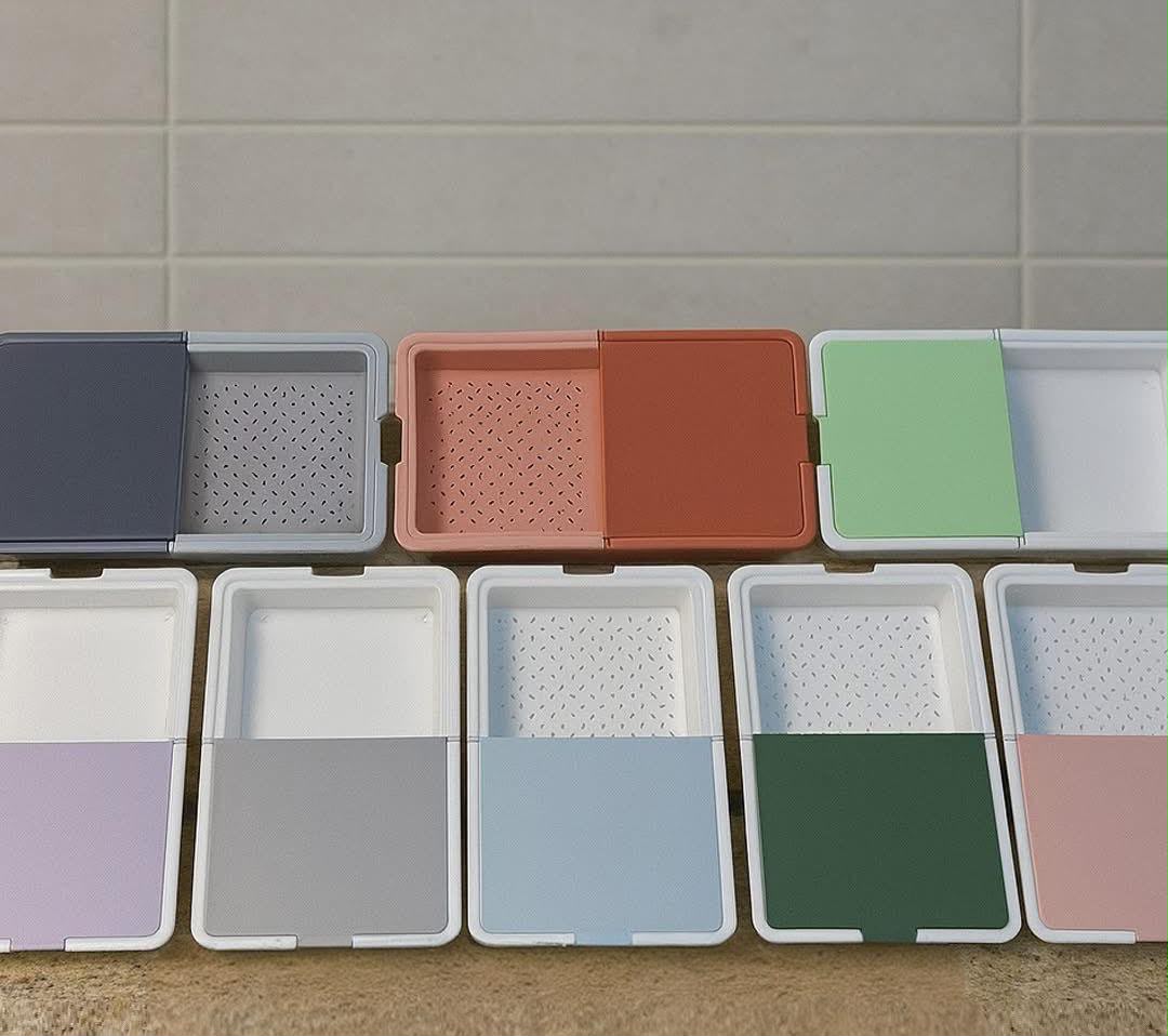 2in1 Multipurpose Kitchen Chop and Wash Dish