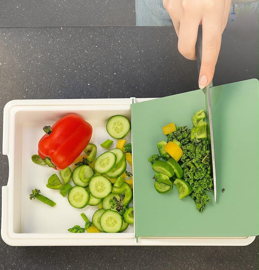 2in1 Multipurpose Kitchen Chop and Wash Dish