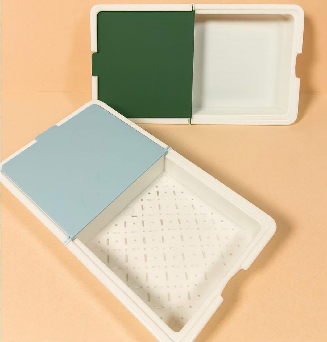 2in1 Multipurpose Kitchen Chop and Wash Dish