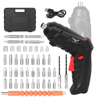 47in1 Rechargeable Rotatable Wireless Screw Driver Set with Box Case