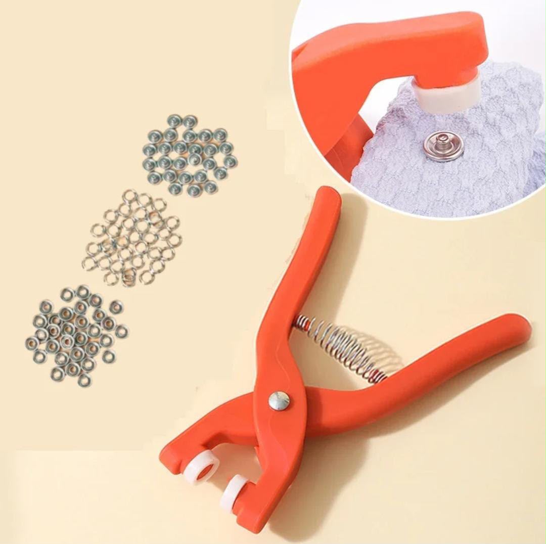 Tich Button Plier Tool with Free Buttons
