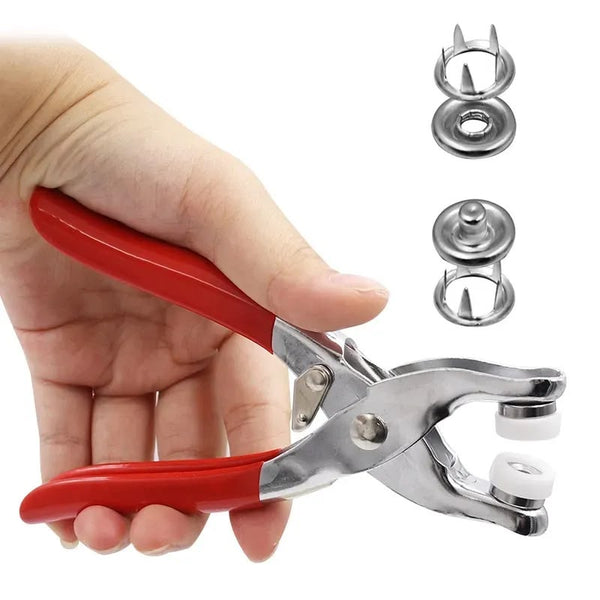 Tich Button Plier Tool with Free Buttons