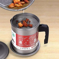 1.4L Oil Filter and Stainless Steel Storage Stainer