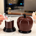 Multipurpose Apple Shape Toothpick/Cotton Buds Holder