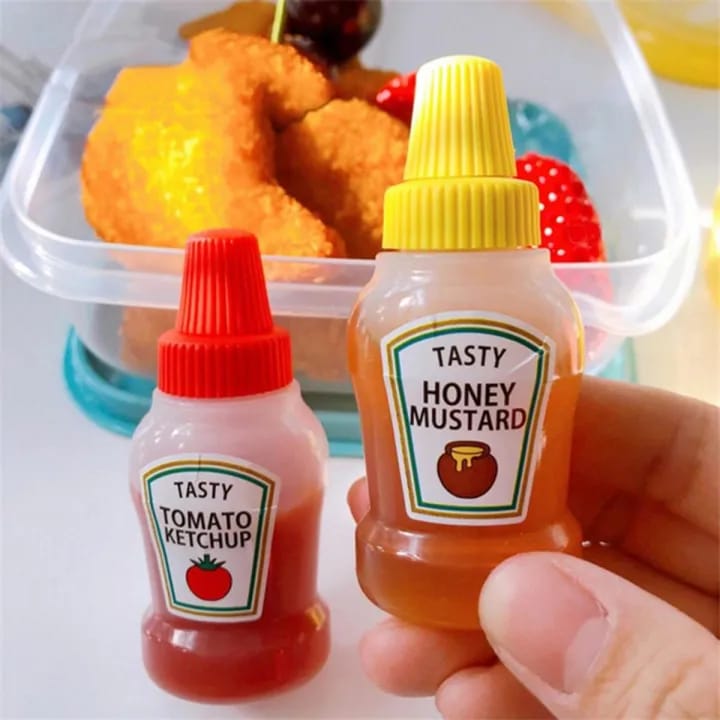 Pack of 2 Mini Ketchup/ Sauce Bottle