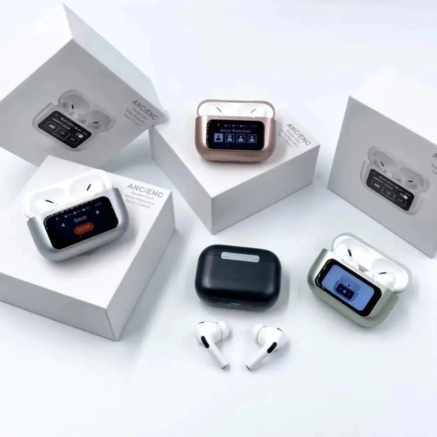 A9 Pro Metal Wireless Earbuds - Genzzes