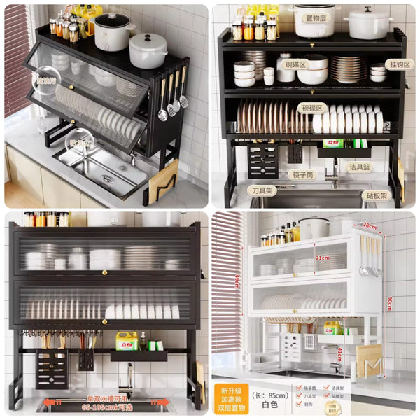 Over the Sink Cabinate 2Layer Rack