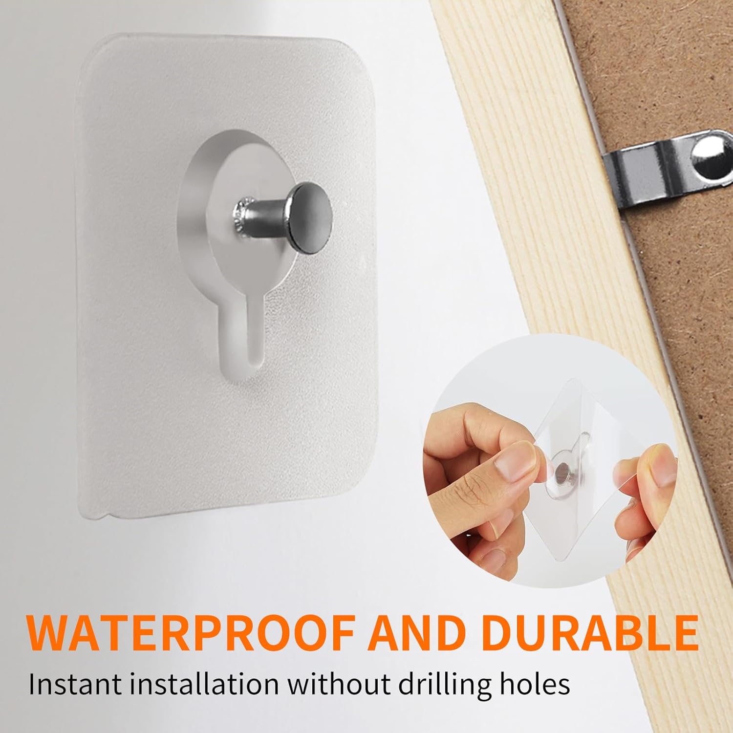 Adhesive Hooks for Wall - Genzzes
