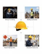 Adjustable Industrial Safety Helmet - Genzzes