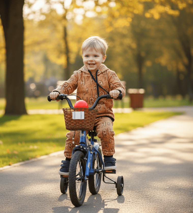 Alphabet Print Kids Tracksuit - Genzzes