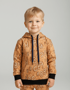 Alphabet Print Kids Tracksuit - Genzzes