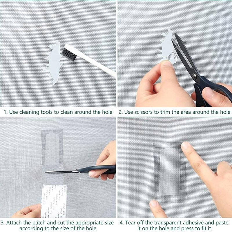 Anti-Mosquito Window Screen Repair Tap - Genzzes