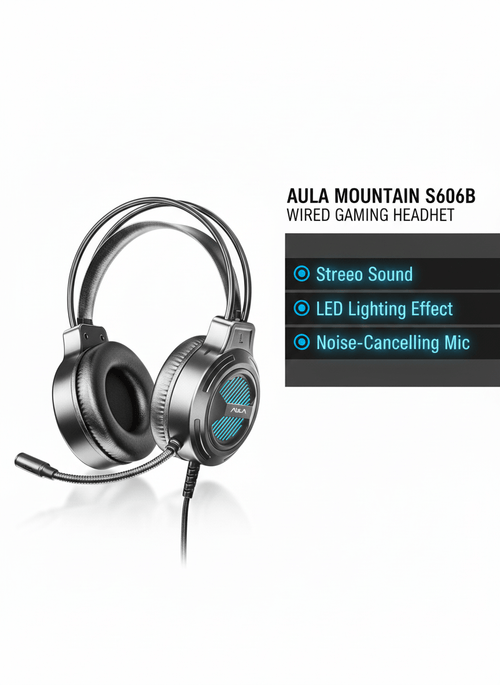 Aula - Wired Gaming Headset - Genzzes