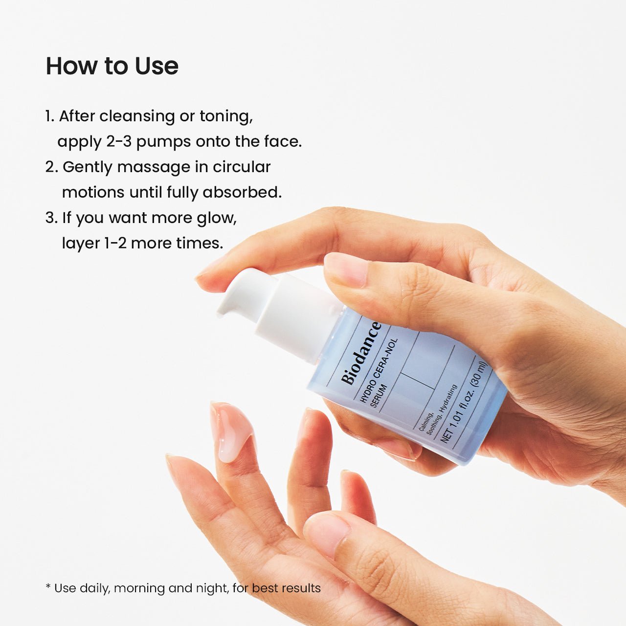 Biodance - Hydro Cera-Nol Ampoule Serum - Genzzes