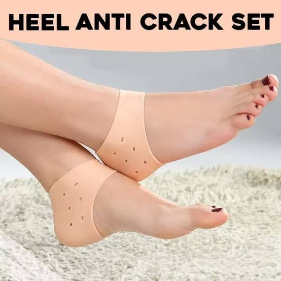 Silicone Half Heel Anti Crack (Pair)