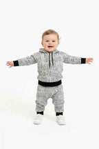 CBH Blue Letter Printed Winter Tracksuit