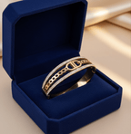 Crystal D-Link Bangle - Genzzes