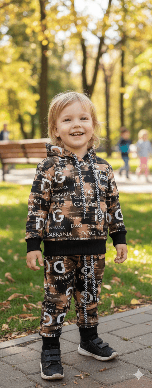 D&G Kids All-Over Print Tracksuit - Genzzes