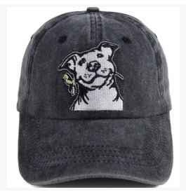 Dog Lover Gifts For Women Men, French Hat, Denim Adjustable Embroidered Dog Dad Baseball Cap
