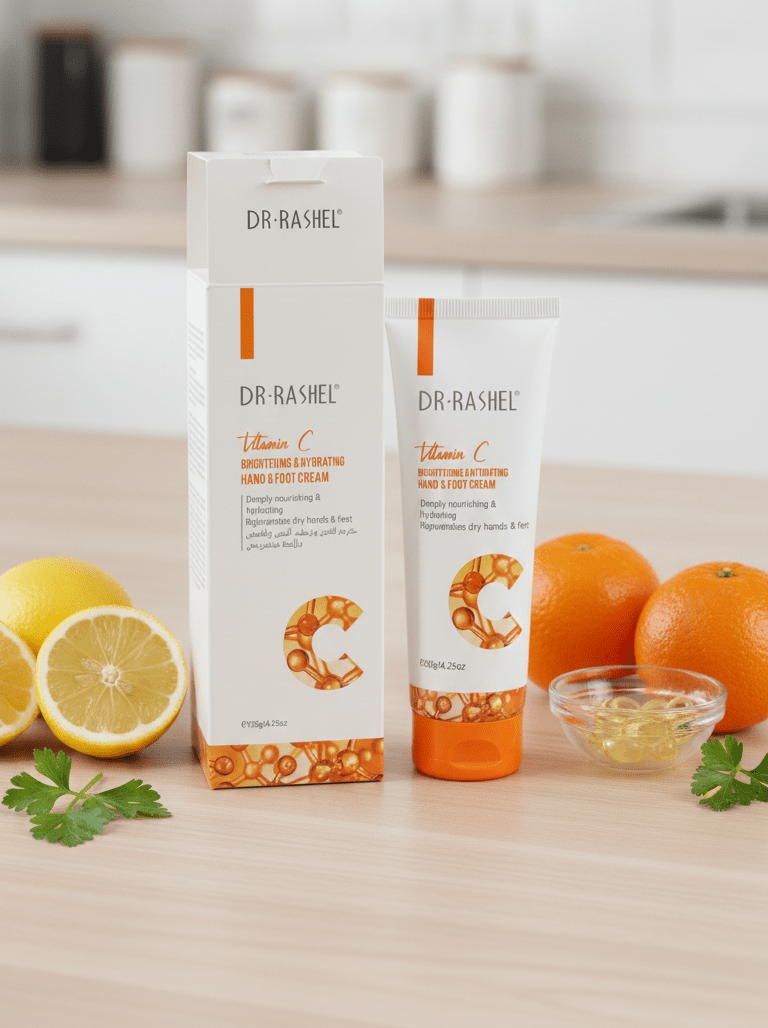 Dr Rashel - Vitamin C Brightening & Hydrating Hand & Foot Cream - Genzzes
