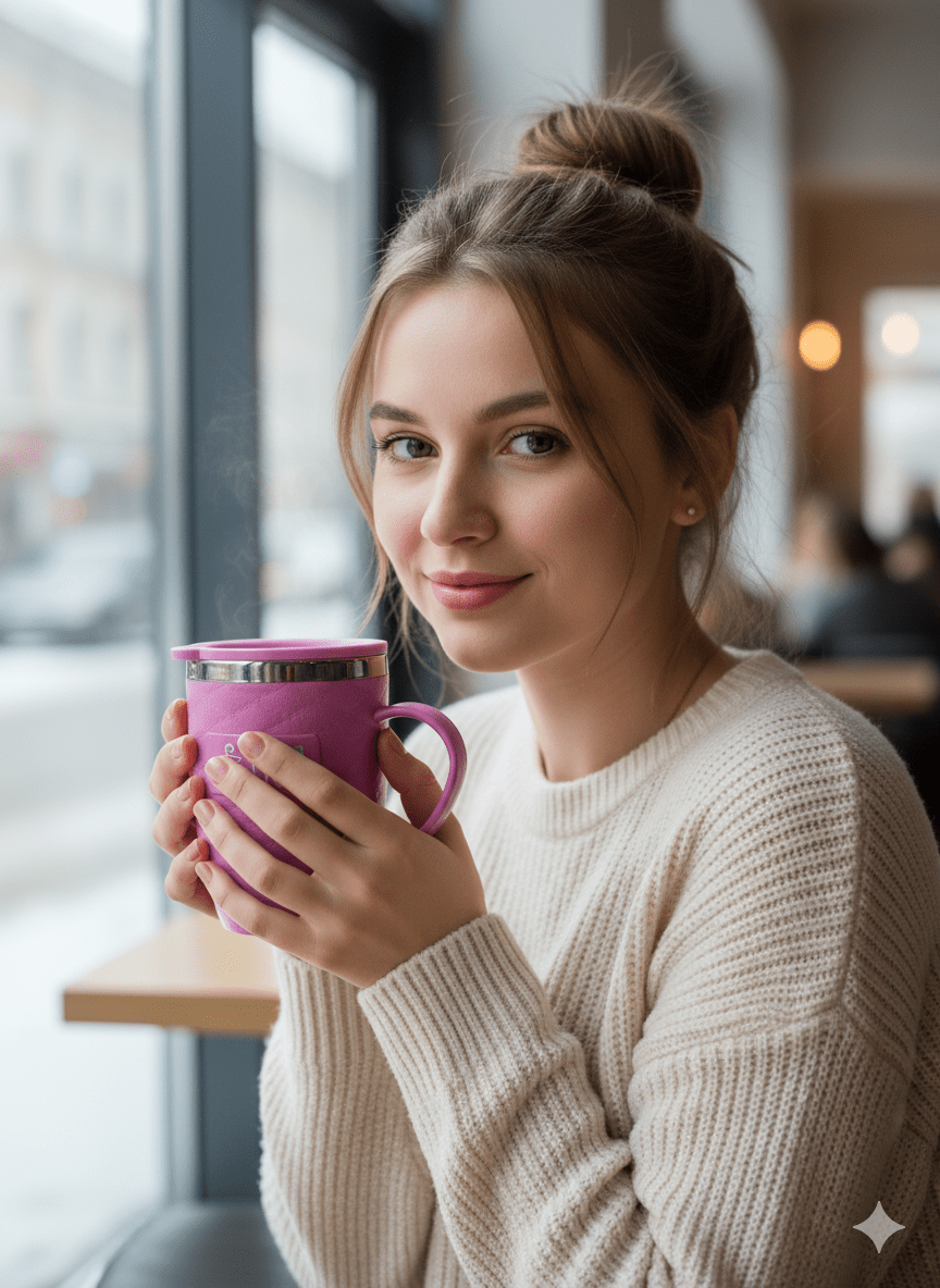 ECO SIP - Stainless Steel Coffee Mug - Genzzes