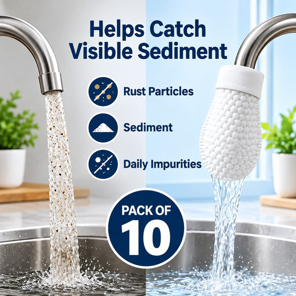 10pcs Set Faucet Water Filter Bags