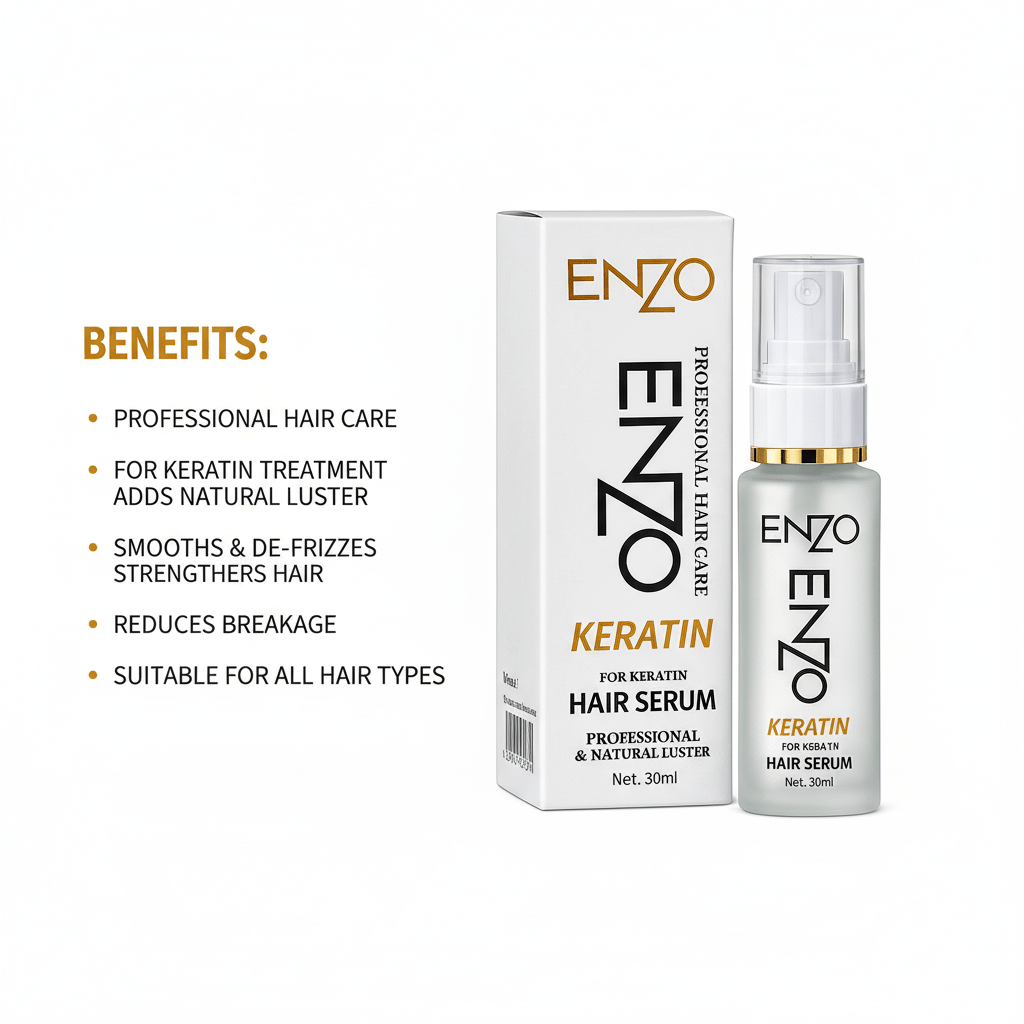 Enzo - Keratin Essential Hair Serum - Genzzes